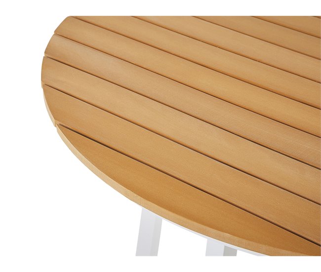 Beliani Conjunto de comedor CAVOLI Beige