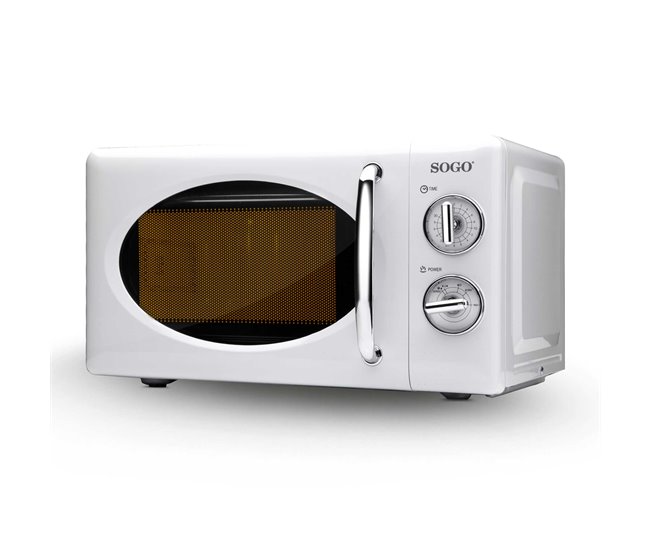 SOGO MICRO. RETRO SIN GRILL 20L-BLANCO Rojo