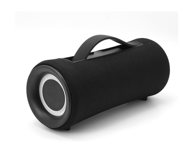 Altavoz Bluetooth Portátil SPK-BT-LED-04 Negro