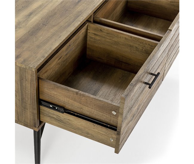 Mueble TV Clavel 2 cajones Madera
