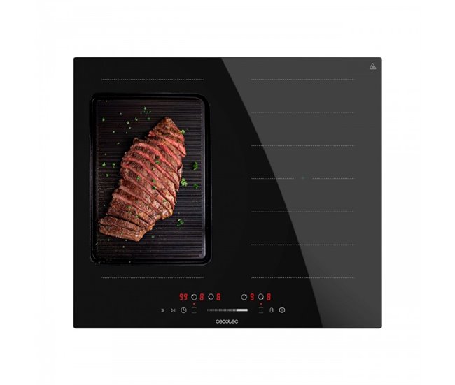 Cecotec Placa de inducción Bolero Squad I 4001 Flex Negro