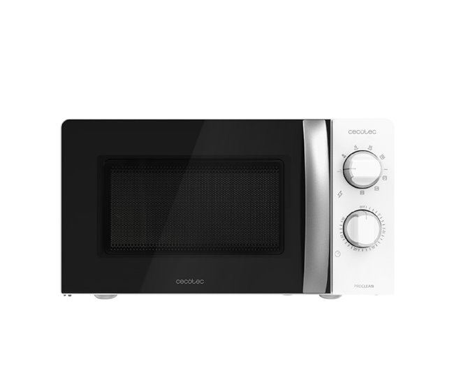 Cecotec Microondas solo Microondas 20L Con Grill Proclean 2110 Blanco