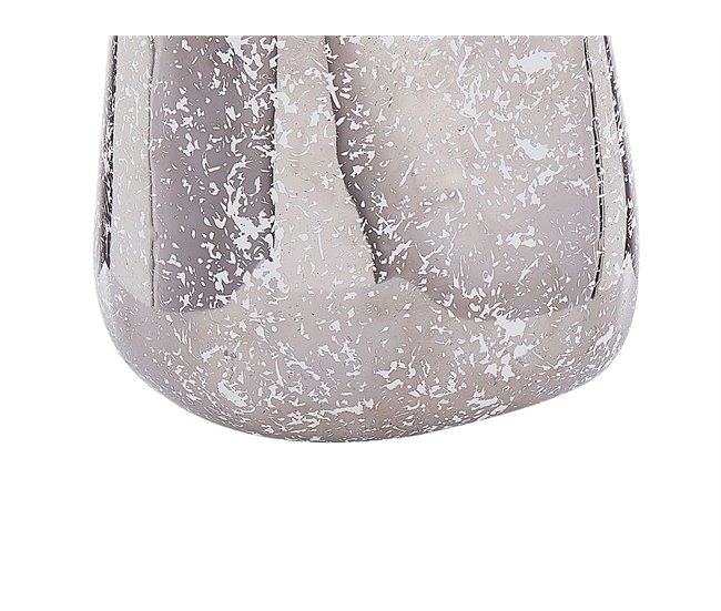 Beliani Jarrón decorativo CIRTA Gris