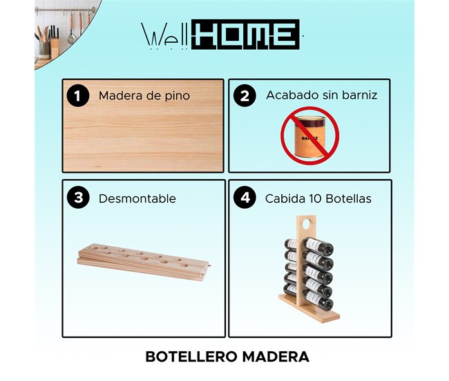 Botellero edif Natural