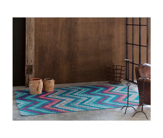 Alfombra decorativa NAF NAF PUNTO 140x200 Multicolor