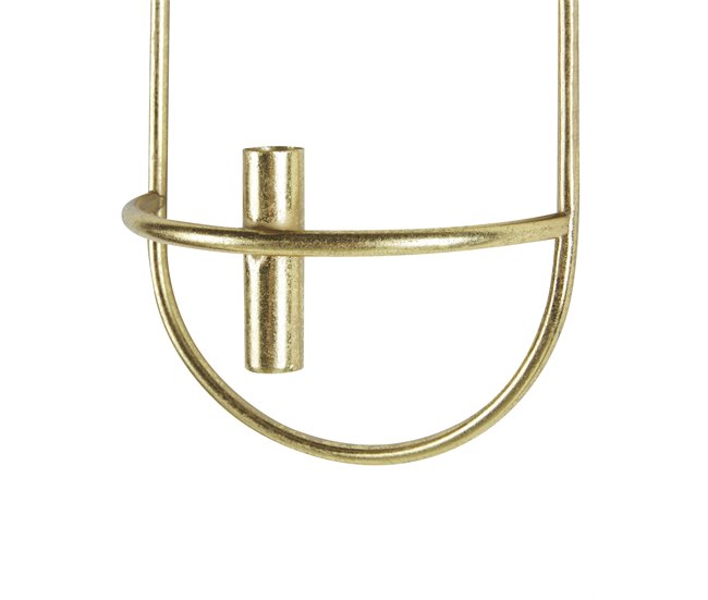 Beliani Candelero CAVIANA Dorado