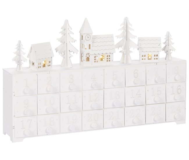 Beliani Figura decorativa MUONIO Blanco