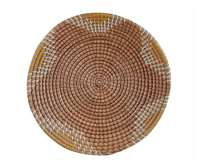 Beliani Decoración de pared PARORE Beige