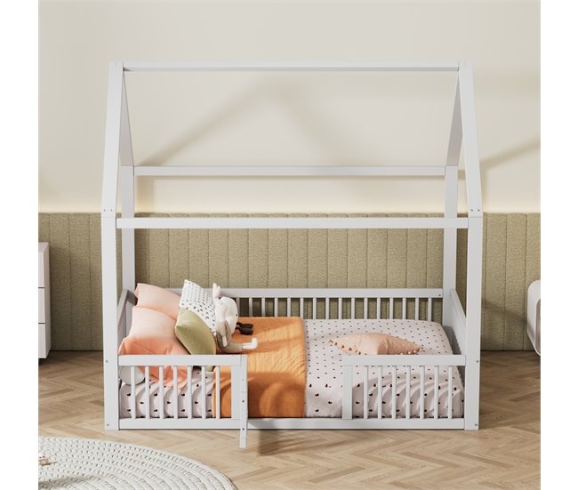 Camas infantiles 145x204 Blanco