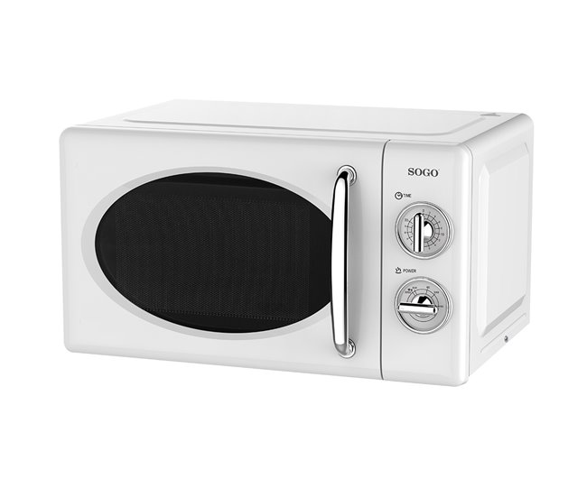 SOGO MICRO. RETRO SIN GRILL 20L-BLANCO Rojo