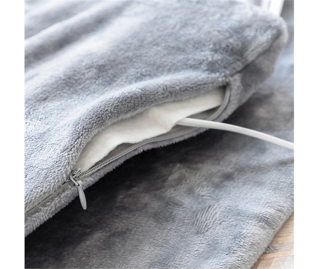 Almohadilla Eléctrica para Cuello y Hombros Gris