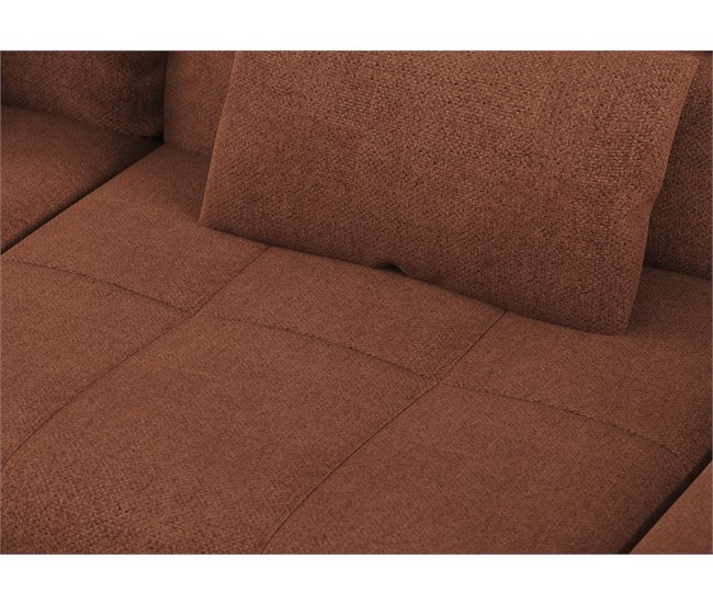 Rinconera con forma de U XXL STEWART Terracota