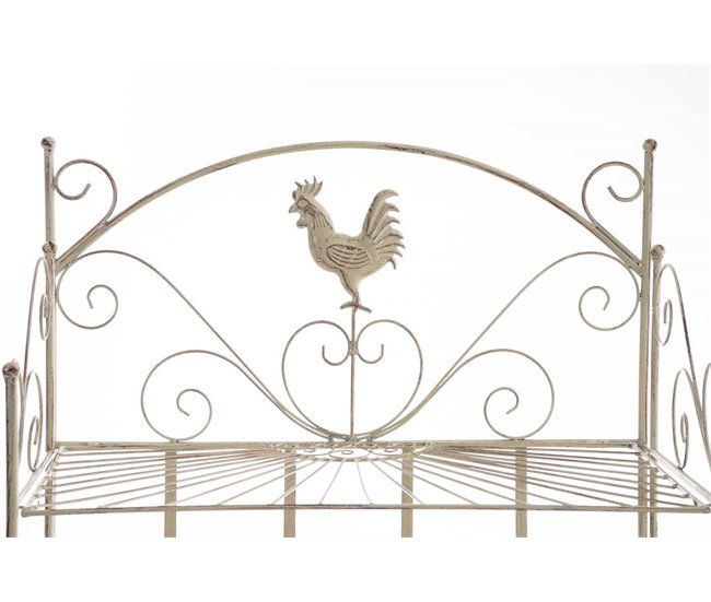 Estantería de pie - Mia - Metal 61 Beige