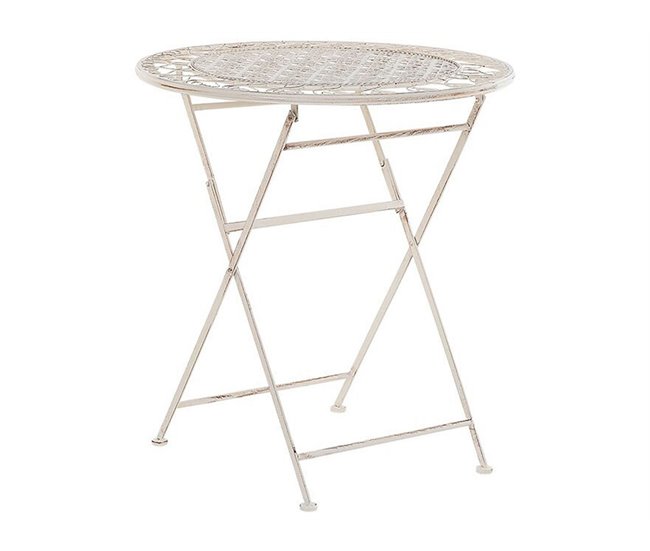 Beliani Mesa redonda TRIESTE Beige