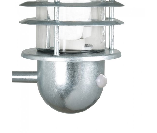 Aplique de exterior con sensor de movimiento Agger Nórdico Gris