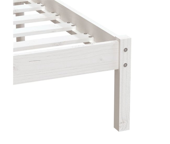 Estructura de cama 90x190 Blanco