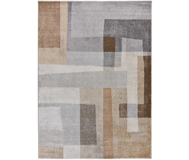 Alfombra abstracta AYDIN - ATTICGO 120x170 Beige