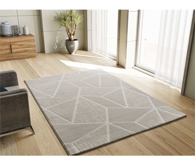Alfombra vintage SENSATION - ATTICGO 133x190 Beige