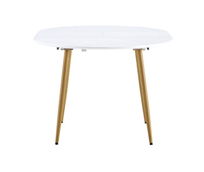 Mesa de cocina extensible ARTIC Blanco