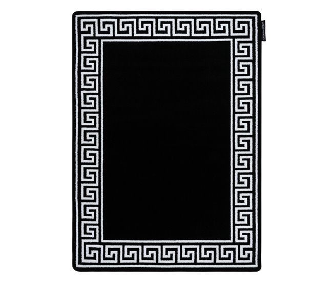Alfombra HAMPTON Grecos 80x150 Negro