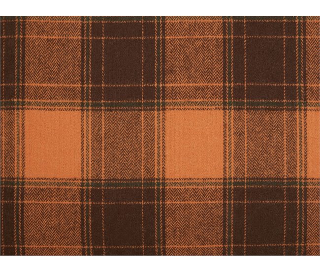 Beliani Cojín decorativo BARJA 45x45 Naranja