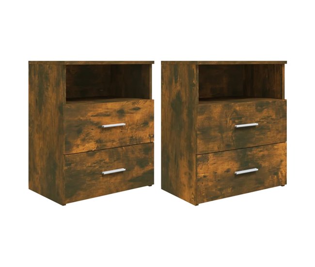 2 Mesitas de Noche 50 Blanco