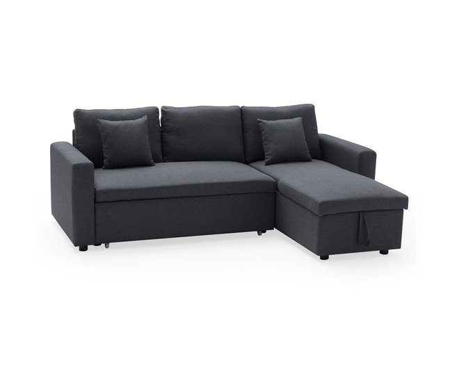 Sofá cama CLARK 3 plazas Gris