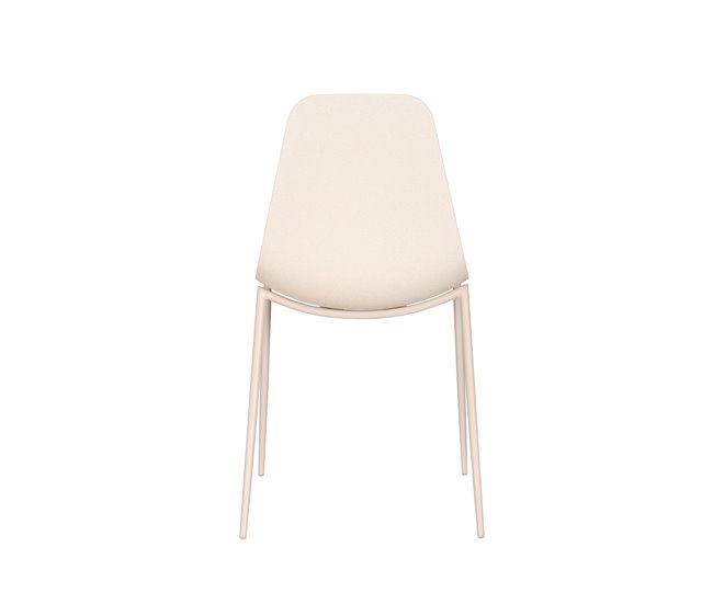 Pack de 2 sillas de cocina CUSHION Beige