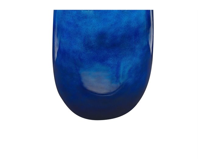 Beliani Jarrón para flores VITORIA Azul