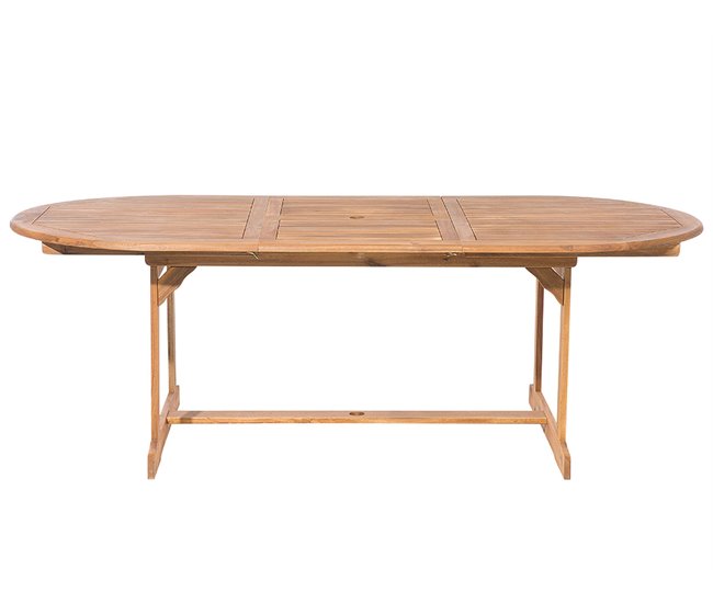 Beliani Conjunto de comedor MAUI Marron