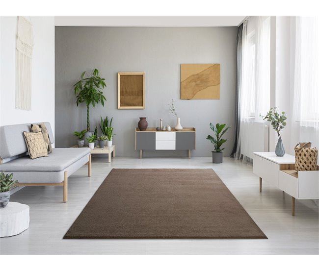Alfombra lisa MONTANA - ATTICGO 140x200 Beige