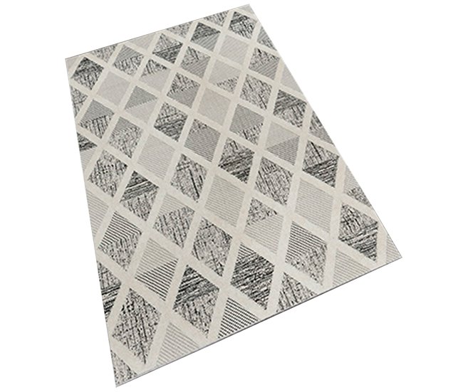 Alfombra De 60 X 100Cm 100x60 Crema