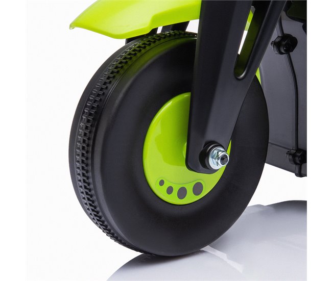 Moto Eléctrica Infantil PP, Metal AIYAPLAY Verde