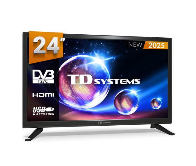 Televisor 24 pulgadas - TD Systems PRIME24M20H Negro