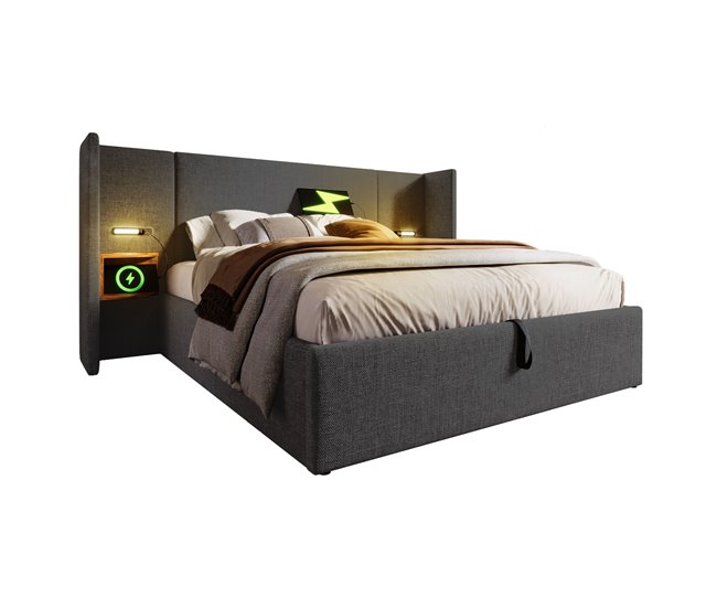 Canapés abatibles Gris