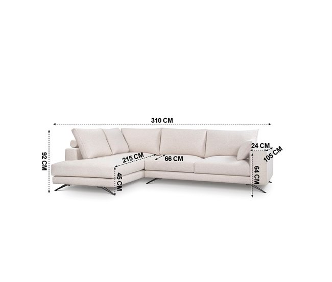 Rinconera MERCURY Beige