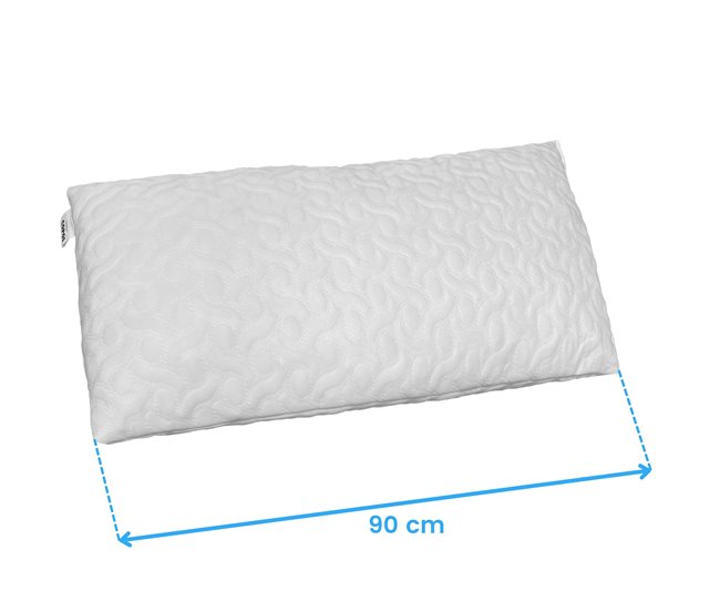 Almohada Viscoelástica Eko Copos 90x30 Blanco