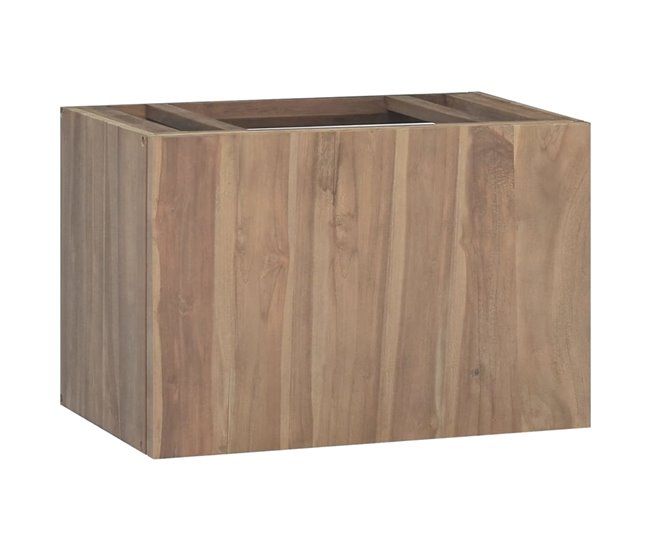 Armario De Baño Para Pared 60 Natural