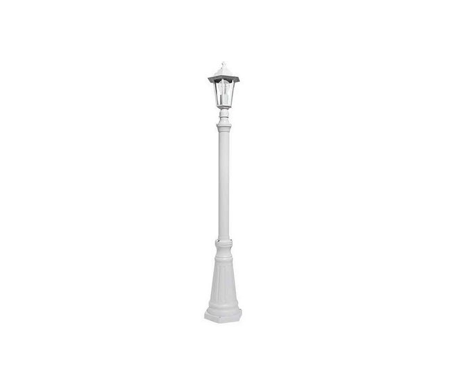 Farola Para Jardin Aluminio Serie Auriga Blanco