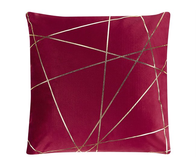 Beliani Cojín decorativo PINUS 45x45 Amarillo