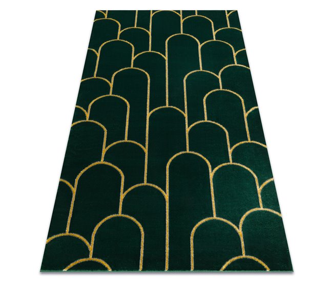 Alfombra EMERALD exclusivo 1021 glamour 240x330 Verde