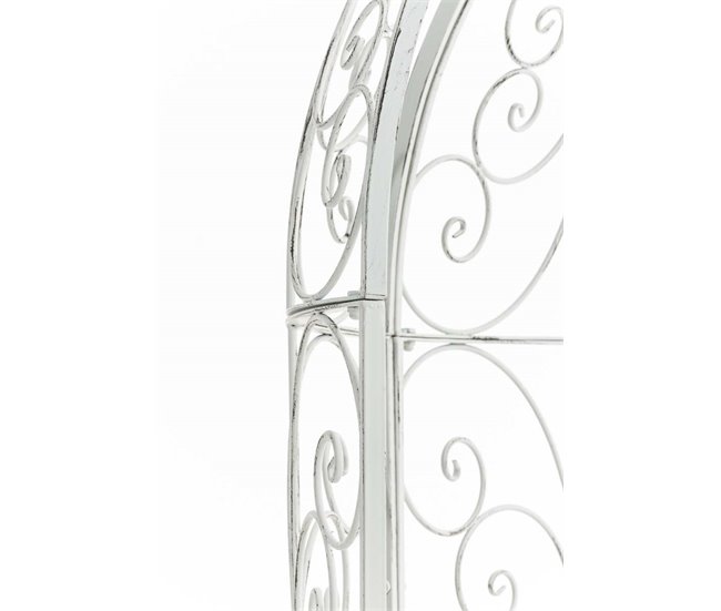 Arco flores - Rosie - Metal Blanco Veta