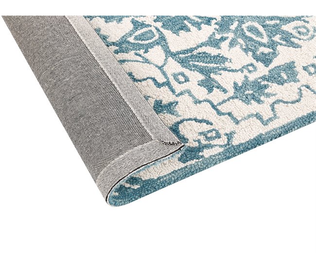Beliani Alfombra de pelo corto AHMETLI 160x230 Blanco