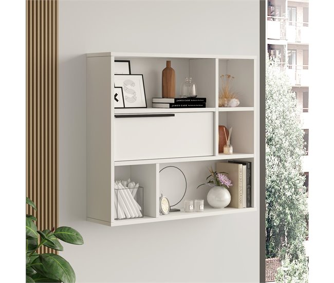 ESTANTE OCEAN 90 Blanco