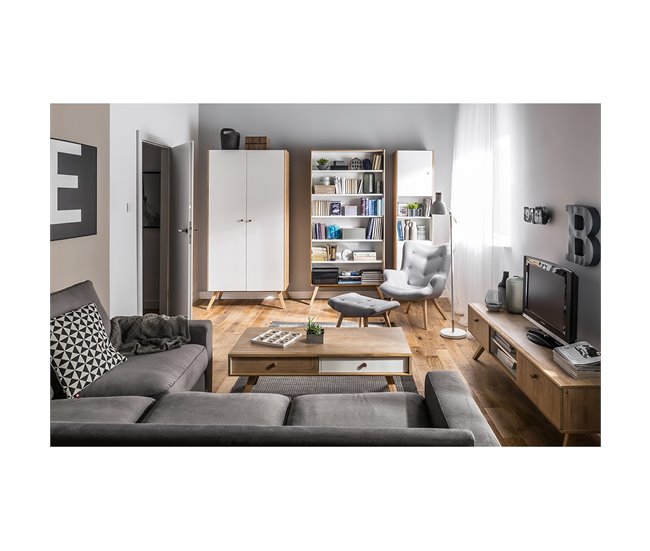 Armario NATURE 101 Blanco/ Madera