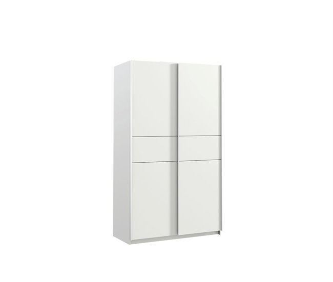 Armario NEVADA puertas correderas Blanco