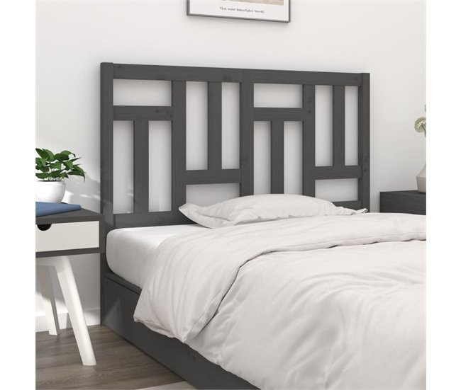 Cabecero cama - Mueble cabecero 125 Gris