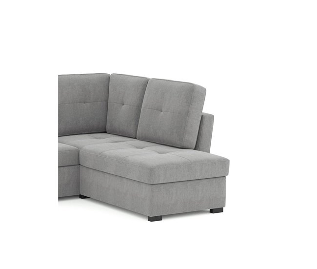 Rinconera con cama OSCAR II Gris Claro