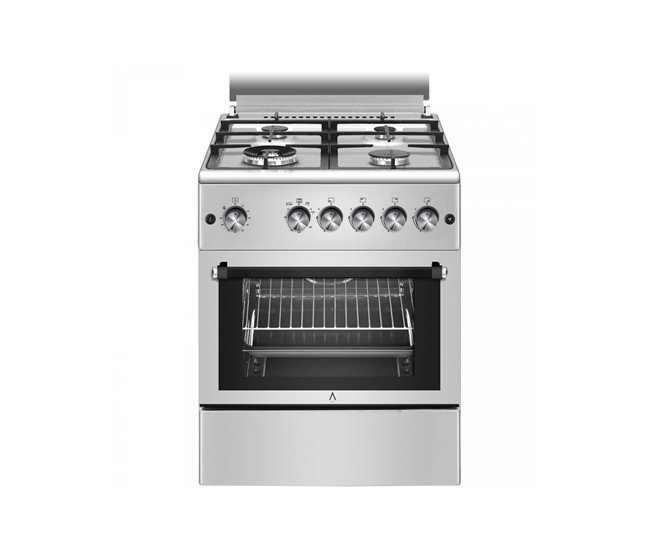 ALPHA Cocina de Gas VULCANO LUX-60 Inox