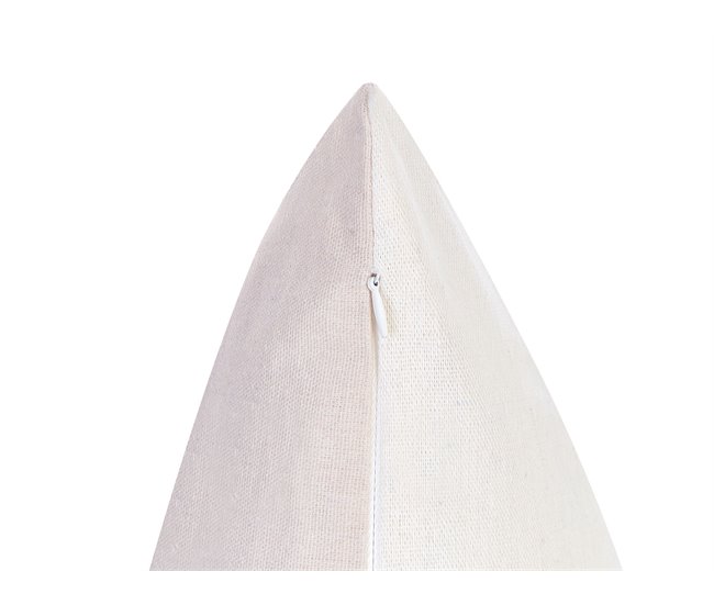 Beliani Cojín decorativo ABAL Beige